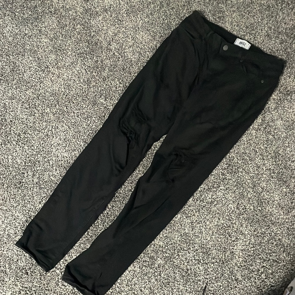 Paige Black denim